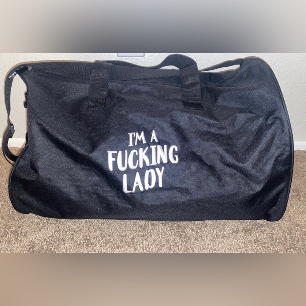 Assholes Live Forever Duffle Bag NWOT